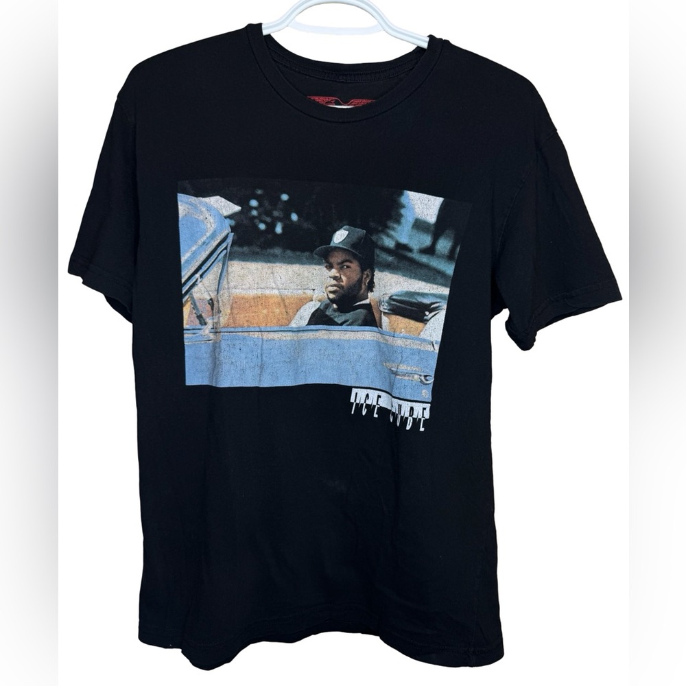 Control Ice Cube Black T Shirt West Coast Mens